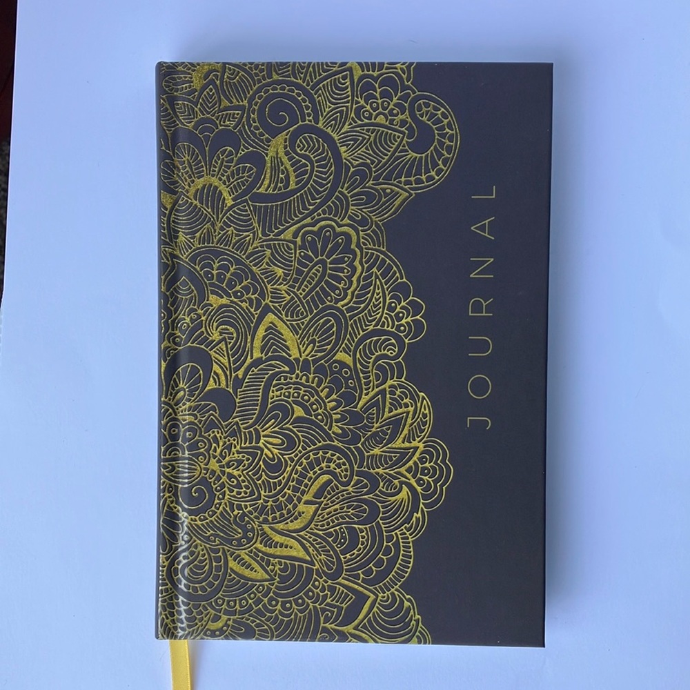 Journal Blank lined pages Book notebook diary hardcover - Picture 4 of 8